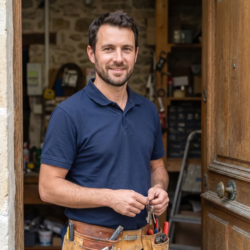 Artisan serrurier professionnel de La Clé de Confiance